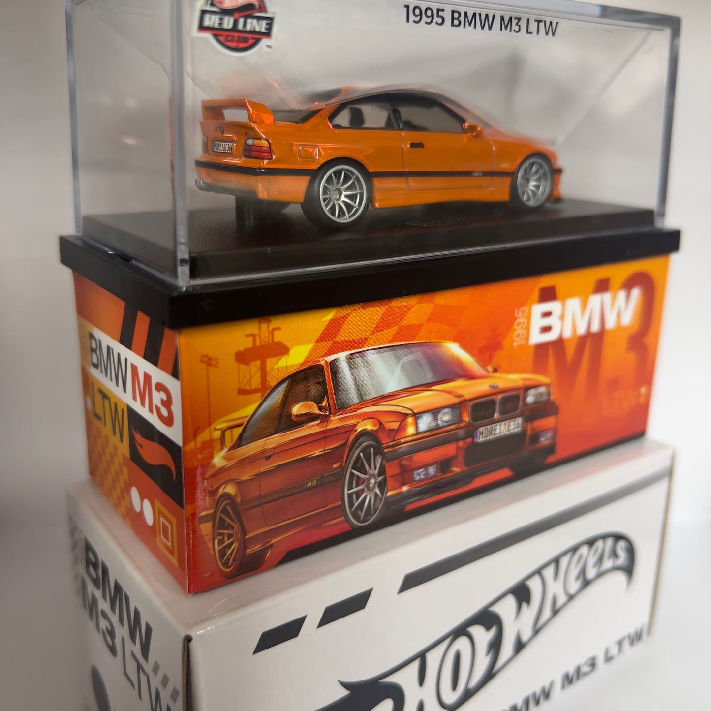 Hot Wheels RLC Acrylic 1995 BMW E36 M3 LTW