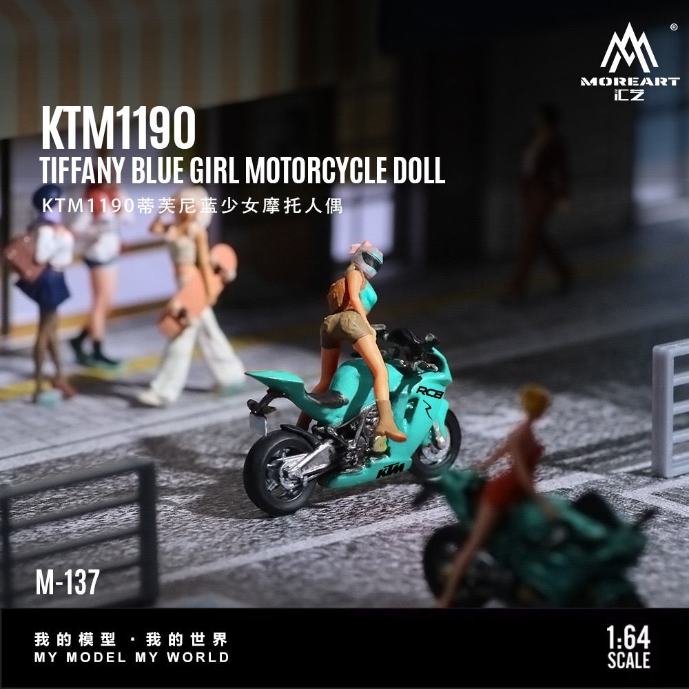 More Art KTM1190 Tiffany Blue & Figure