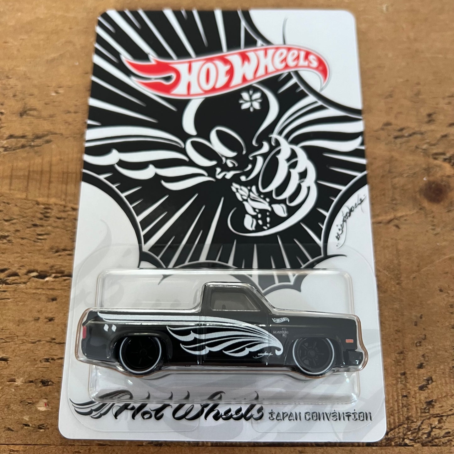 Hot Wheels Japan Convention 83 Chevy Silverado With Sticker
