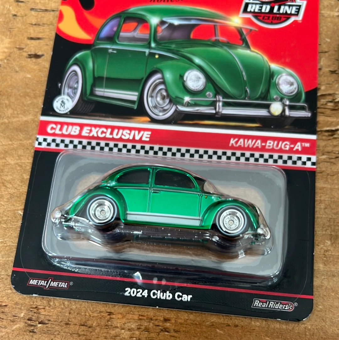 Hot Wheels RLC Volkswagen Beetle Kawa Bug A With Patch And Pin