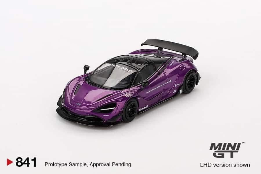 Mini GT McLaren 720s LB Works Purple #841