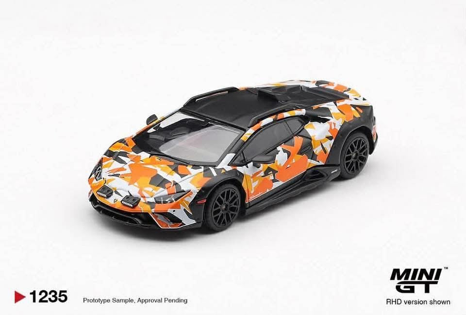 Mini GT Lamborghini Huracan Sterrato All Terrain Set Of 4 MGTS0026