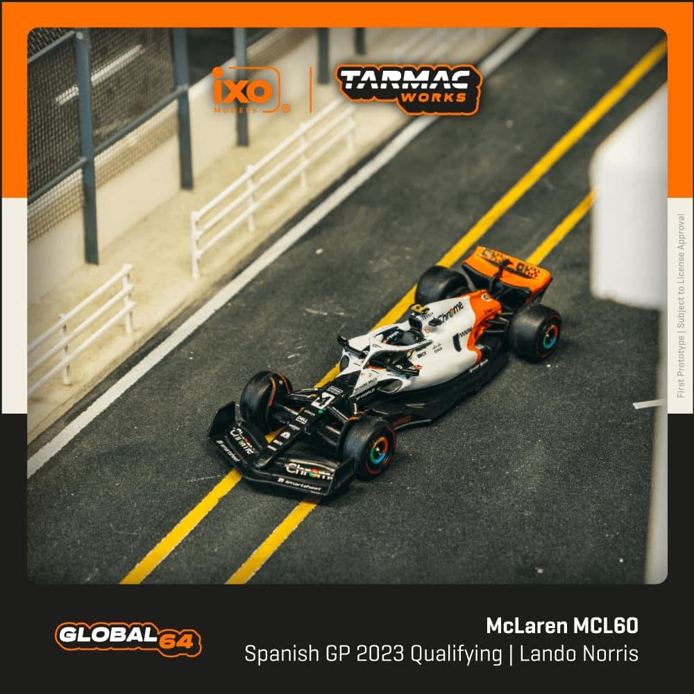 Tarmac Works McLaren MCL60 Spanish Grand Prix Lando Norris