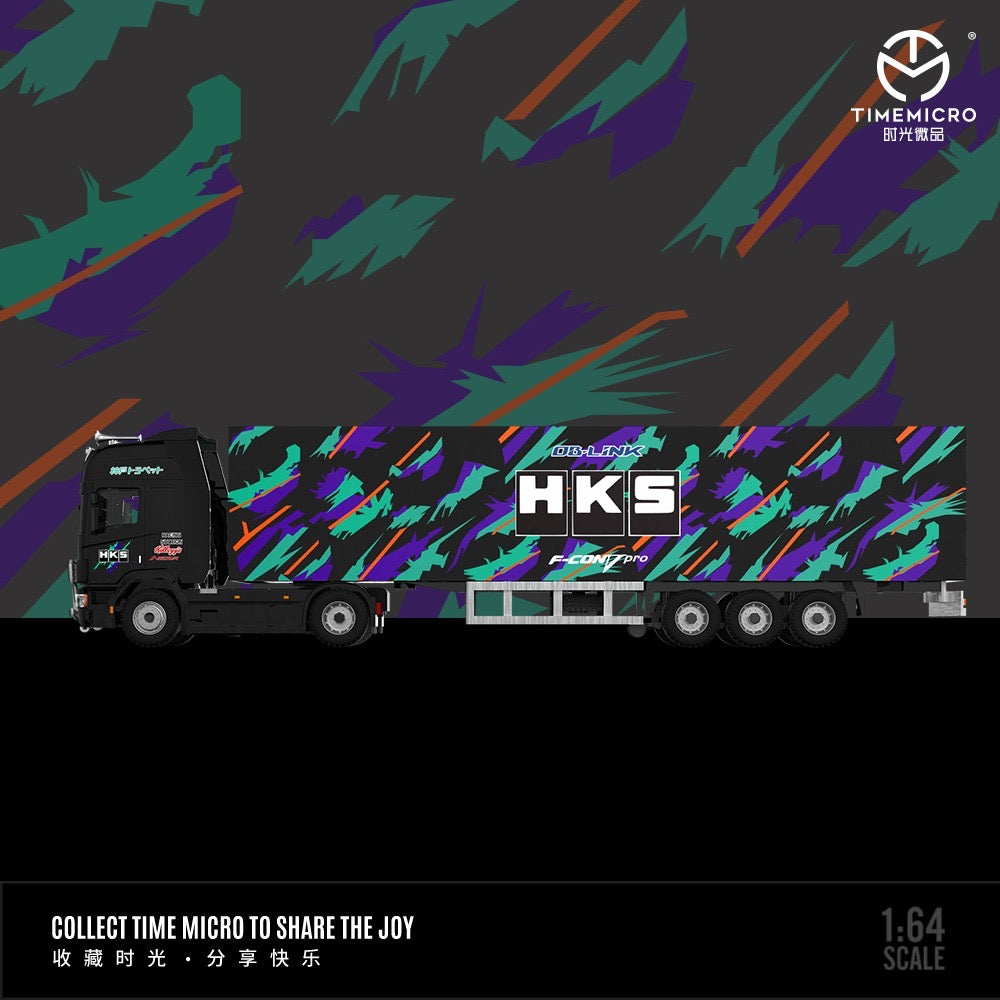 Time Micro HKS Scania Truck & Trailer