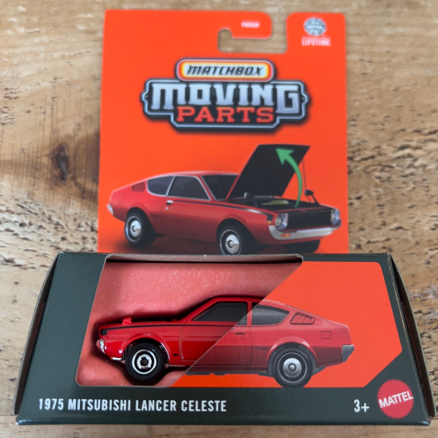 Matchbox Moving Parts 1975 Mitsubishi Lancer Celeste