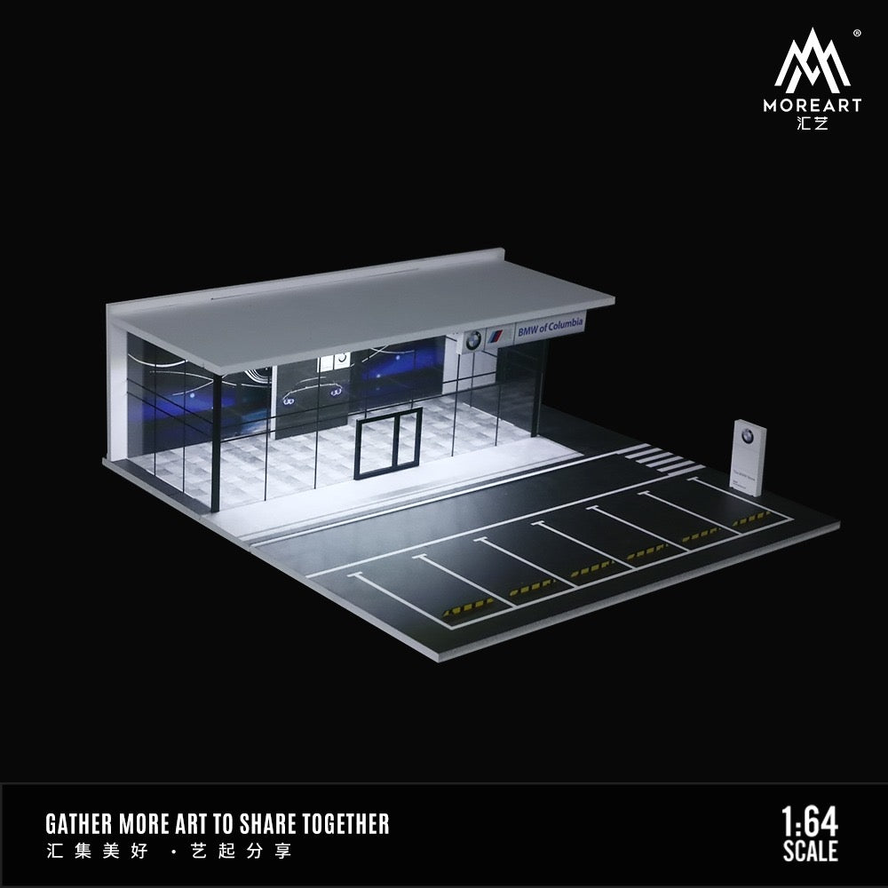 MoreArt Diorama BMW Dealership