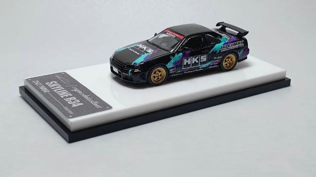 Model Collect Nissan Skyline R34 GTT HKS