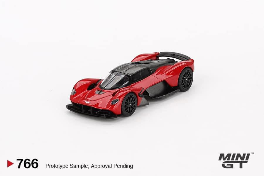 Mini GT Aston Martin Valkyrie Hyper Red #766