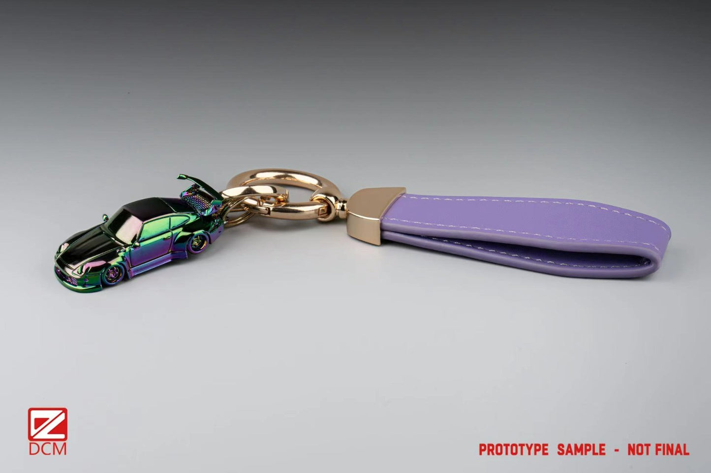 DCM Model Porsche 993 RWB Magic Purple Key Ring
