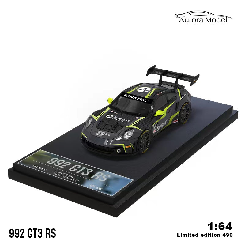 Aurora Model Porsche 992 GT3 RS Black