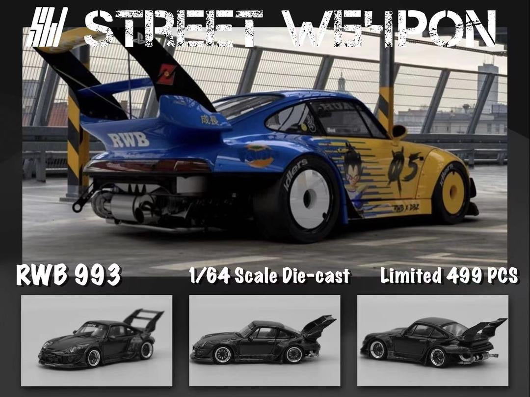 Street Weapon Dragonball Z Porsche 993 RWB