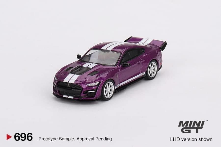Mini GT Shelby GT500 Dragon Snake Concept Fuchsia Metallic #696