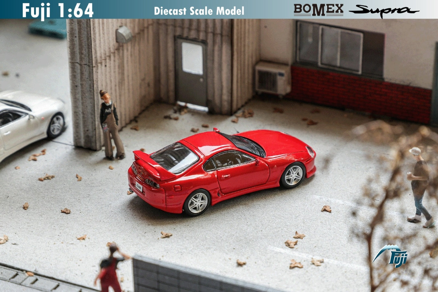 Fuji Model Toyota Supra Bomex Red