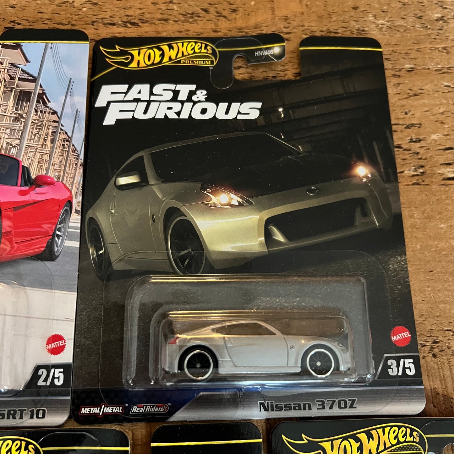 Hot Wheels Premium Fast & Furious Set Of 5