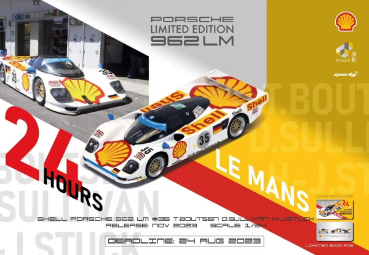 Sparky Shell Porsche 962 LM #35