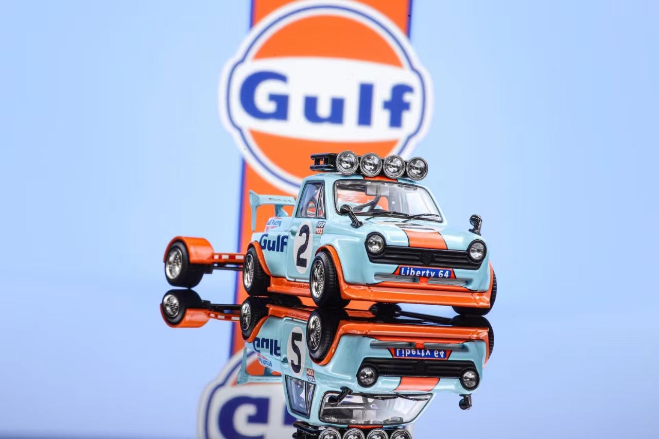 Liberty 64 Honda N360 & Trailer Gulf