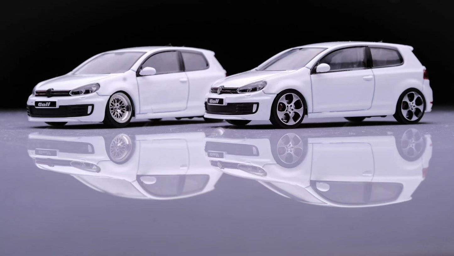 Maxwell Volkswagen Golf GTI MK6 White Modified