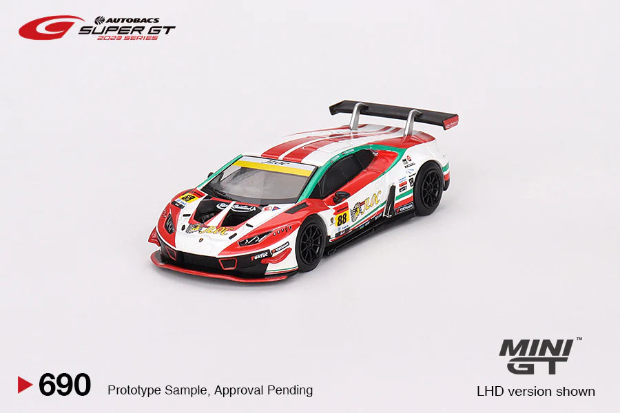 Mini GT Lamborghini Huracan GT3 Evo 2023 Super GT Series #690