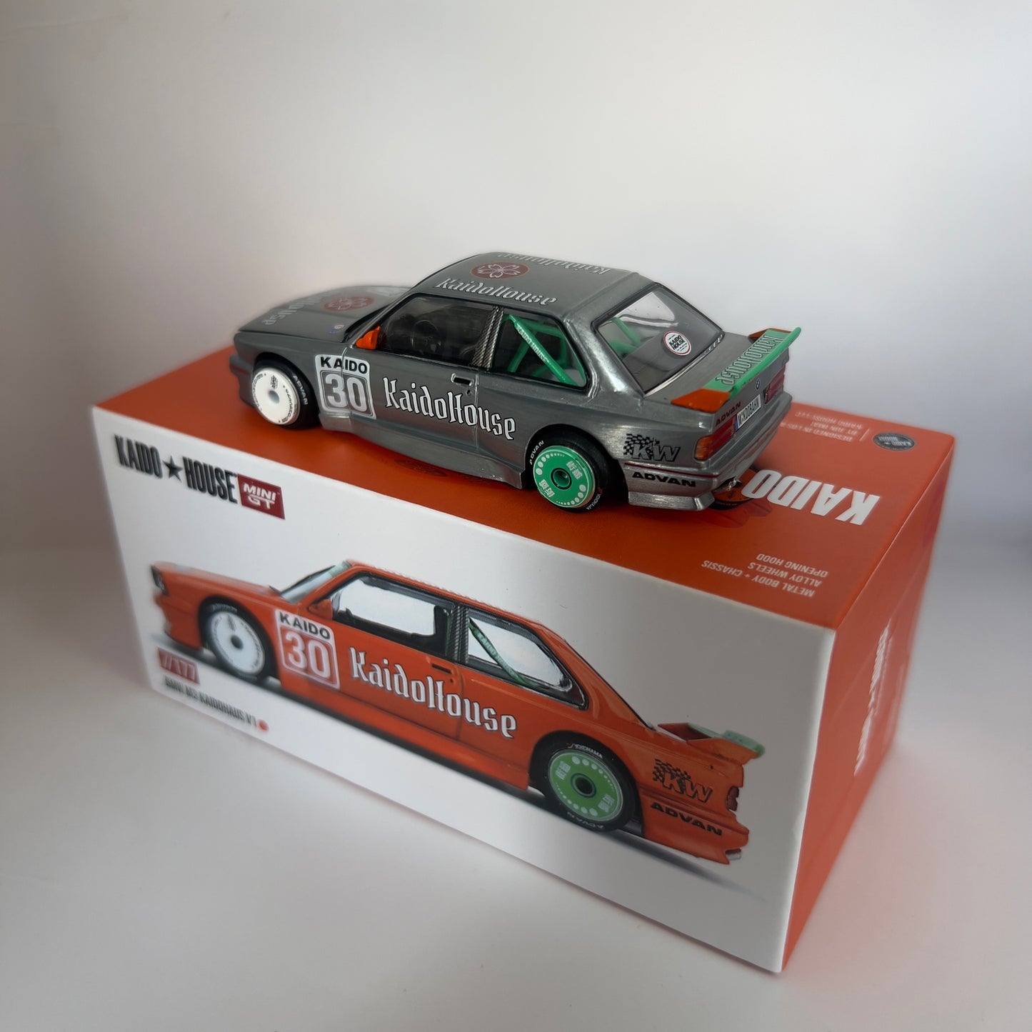 Mini GT x Kaido House BMW M3 E30 Kaidohaus V1 Chase #177