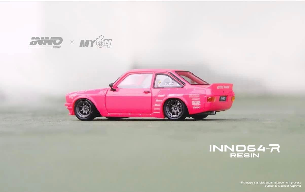 Inno64 R x My64 Resin Ford Escort MK2 Pandem Emotion Retro Havoc