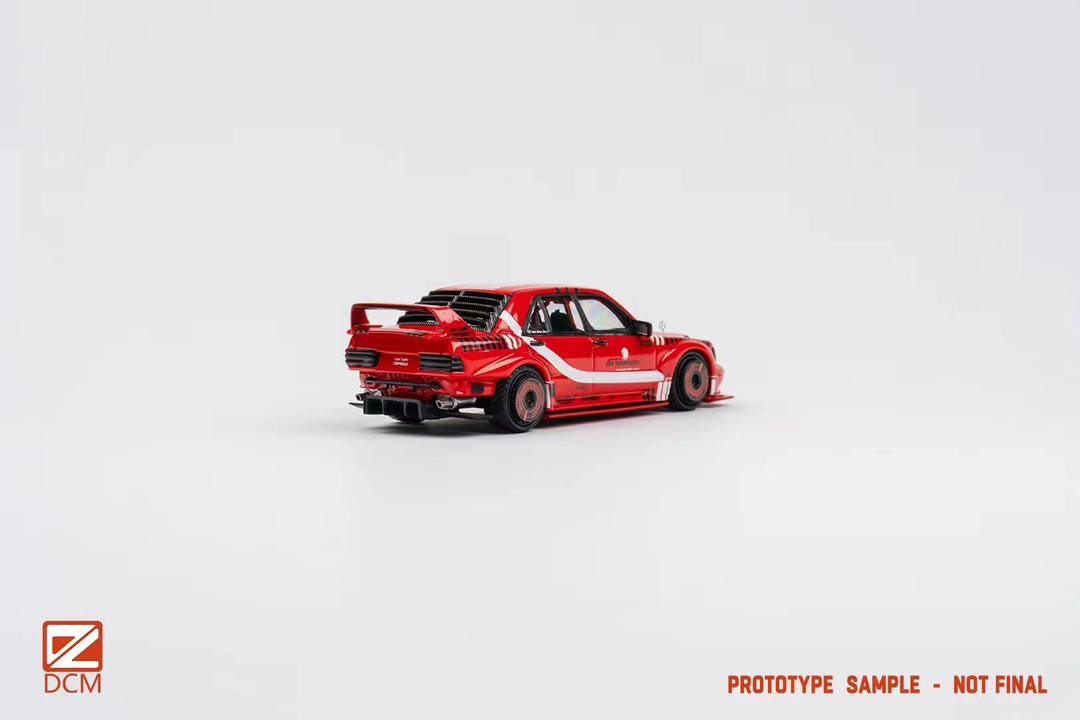 DCM Model Mercedes Benz 190E Restomod Red