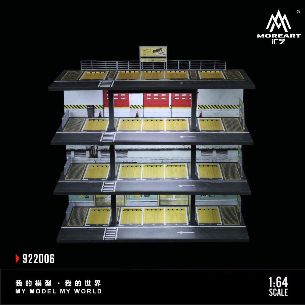More Art Diorama American Steel Frame Garage