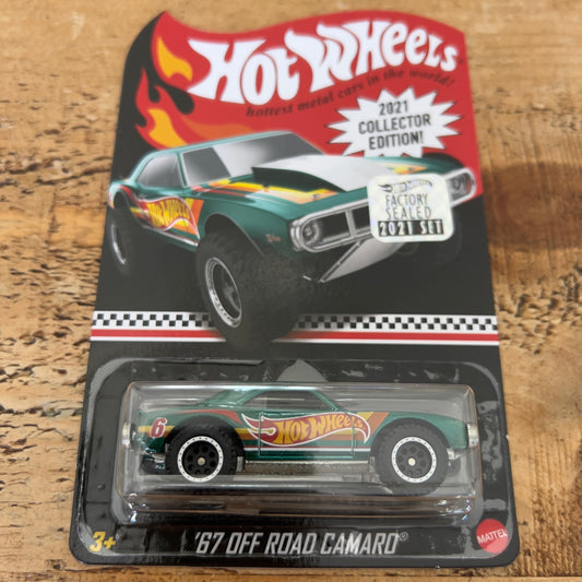 Hot Wheels Mail In Factory Sealed 67 Off Road Camaro