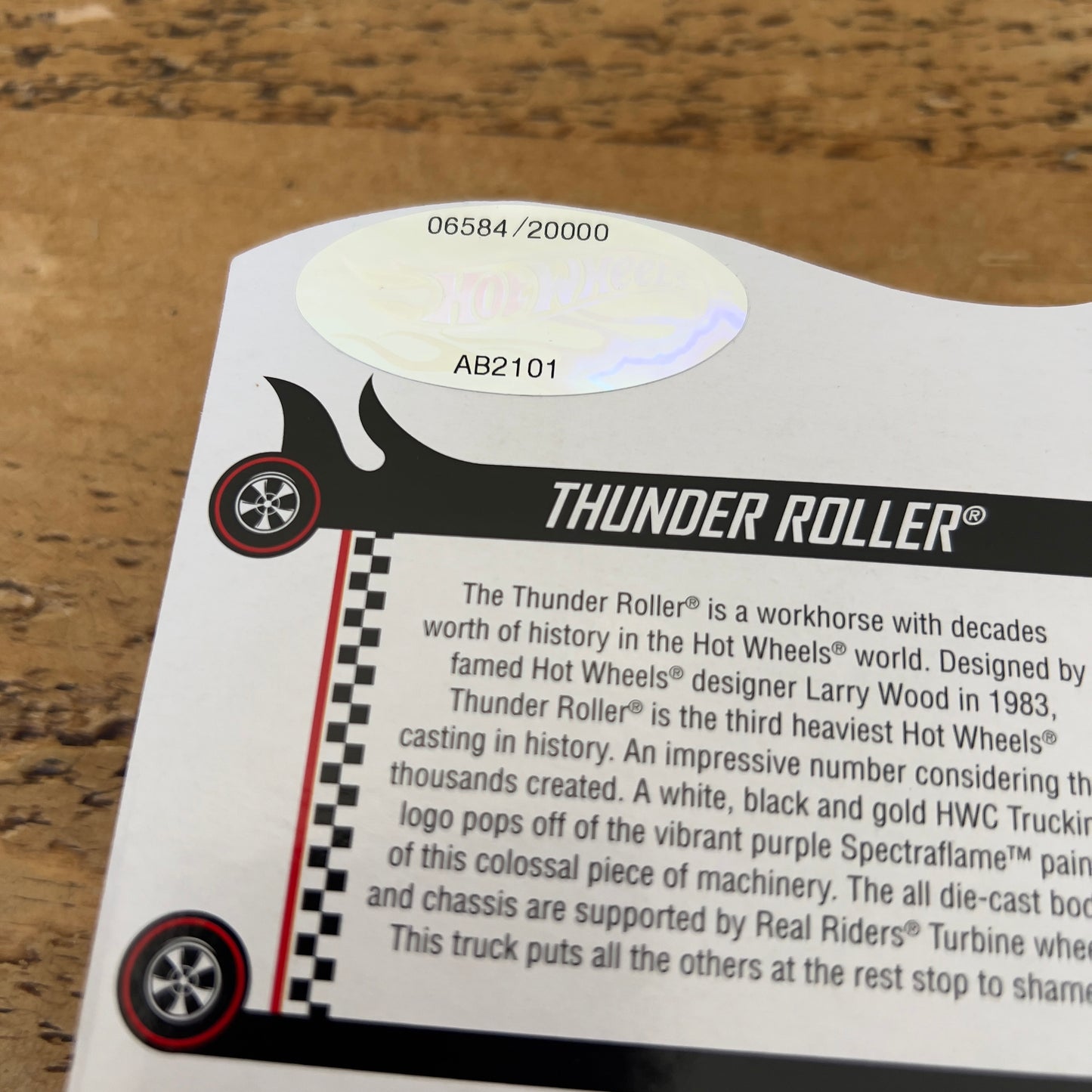Hot Wheels RLC Thunder Roller