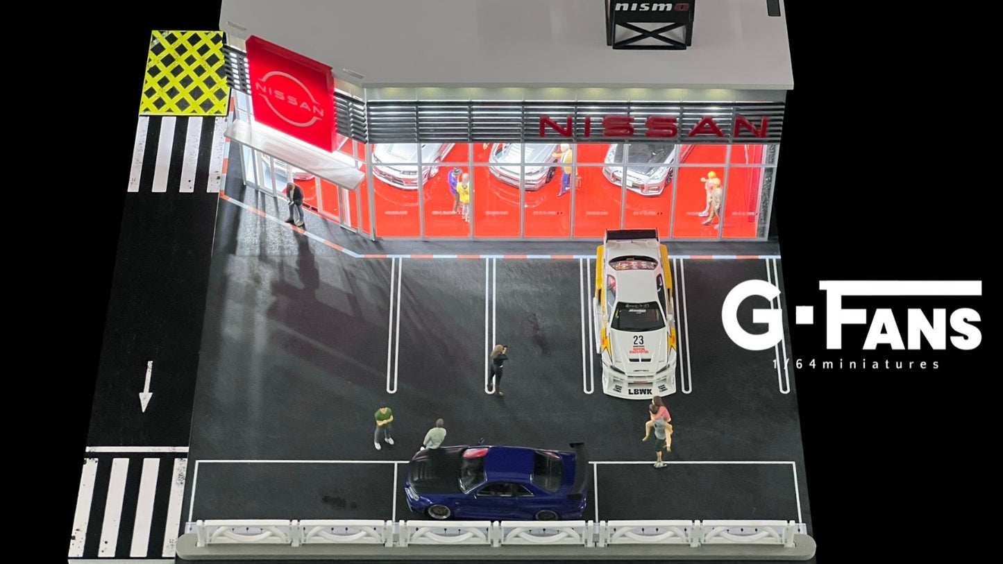 G Fans Diorama Nissan Dealership