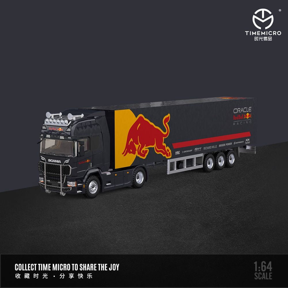 Time Micro Red Bull Scania Truck & Trailer