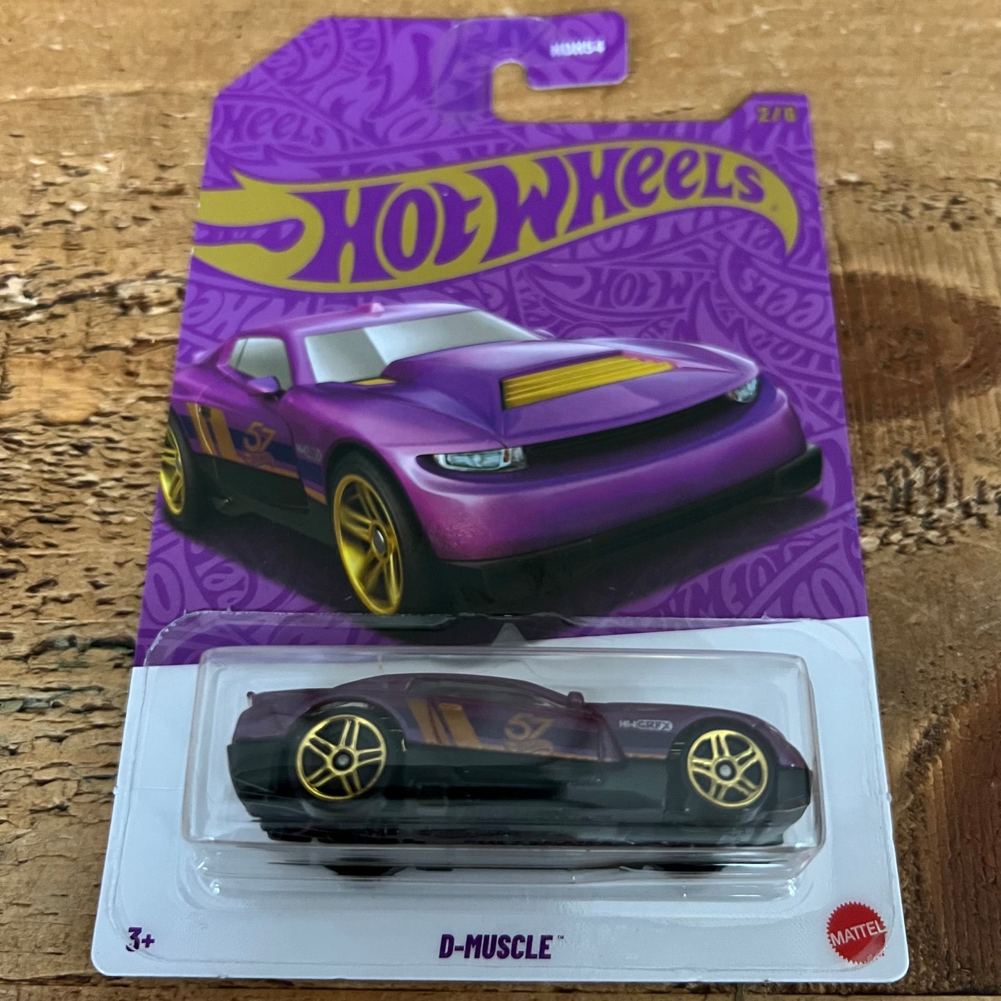 Hot Wheels US Exclusive Pearl & Chrome D-Muscle