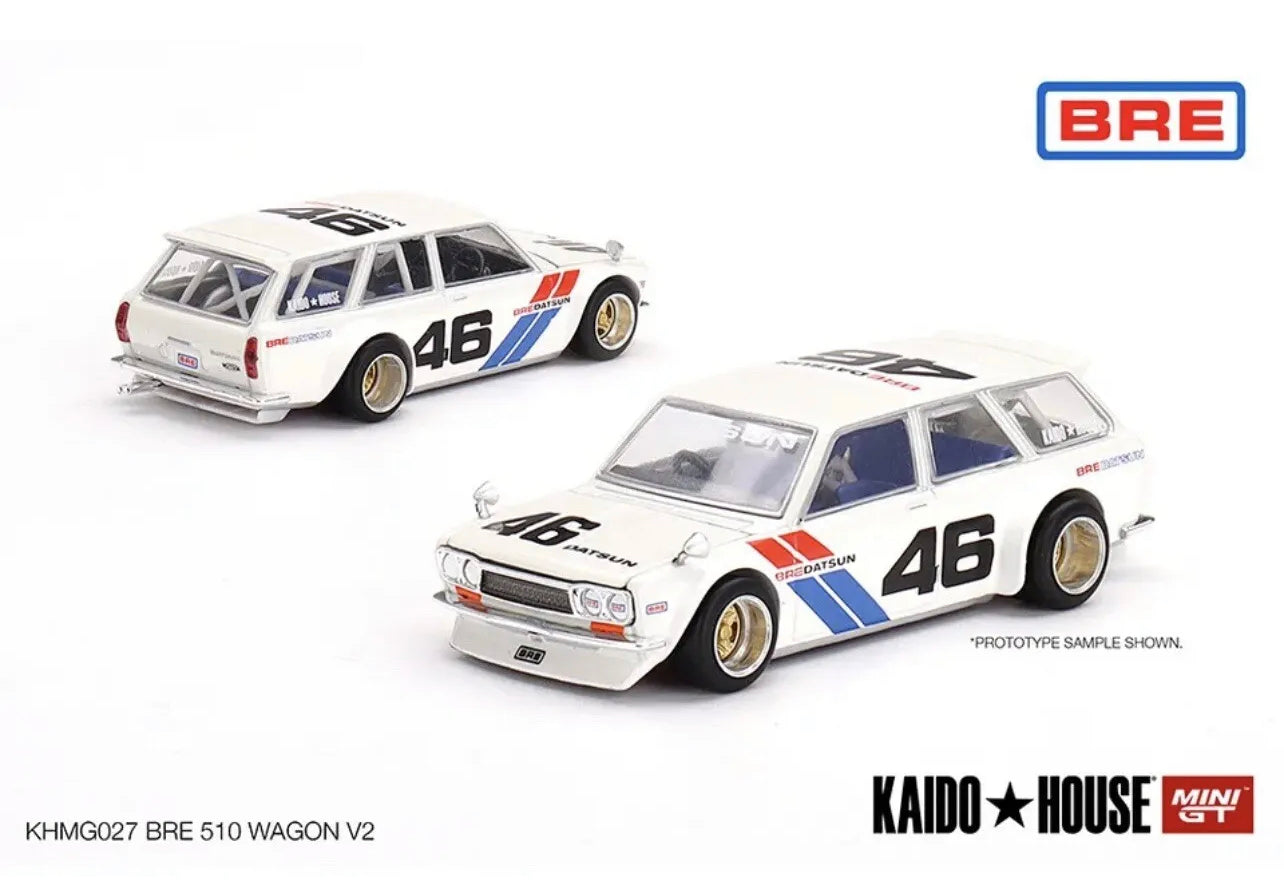 Mini GT x Kaido House Datsun 510 Grey Bre #027