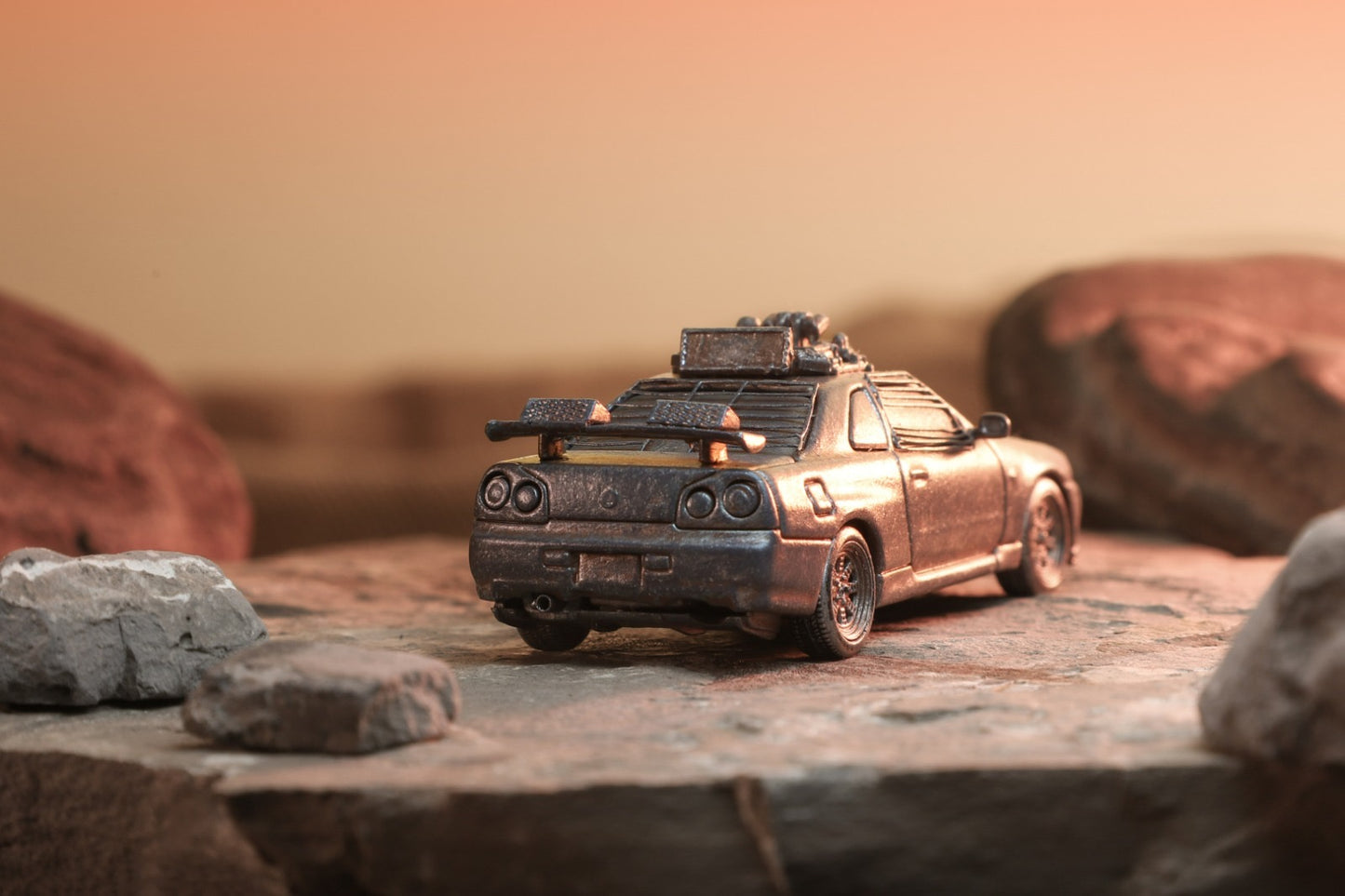 Stance Hunters Mad Max Nissan Skyline R34 GTR