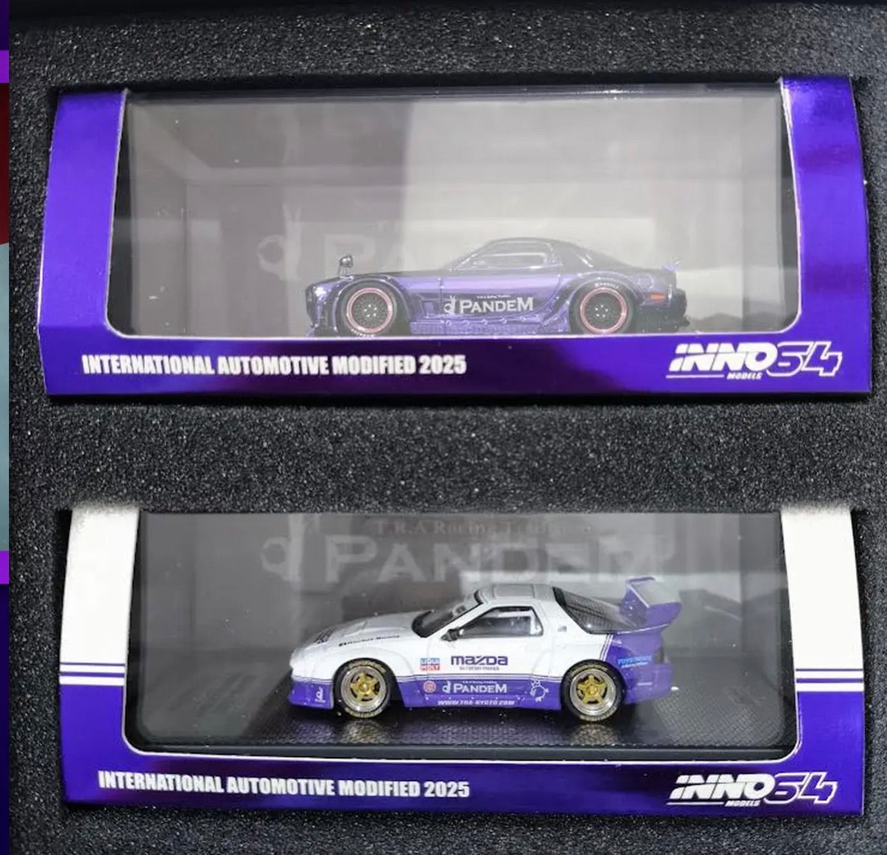 Inno64 IAM 2025 Event Edition Mazda RX7 FD3S & Mazda RX7 FC3S 2 Car Box Set
