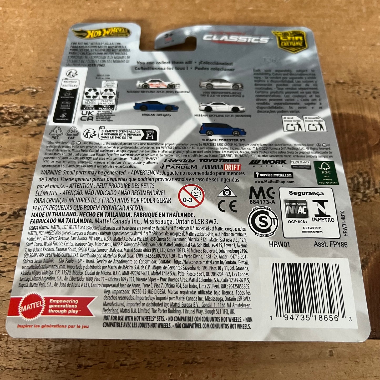 Hot Wheels Premium Modern Classics Chase Nissan Skyline R32 GTR Pandem