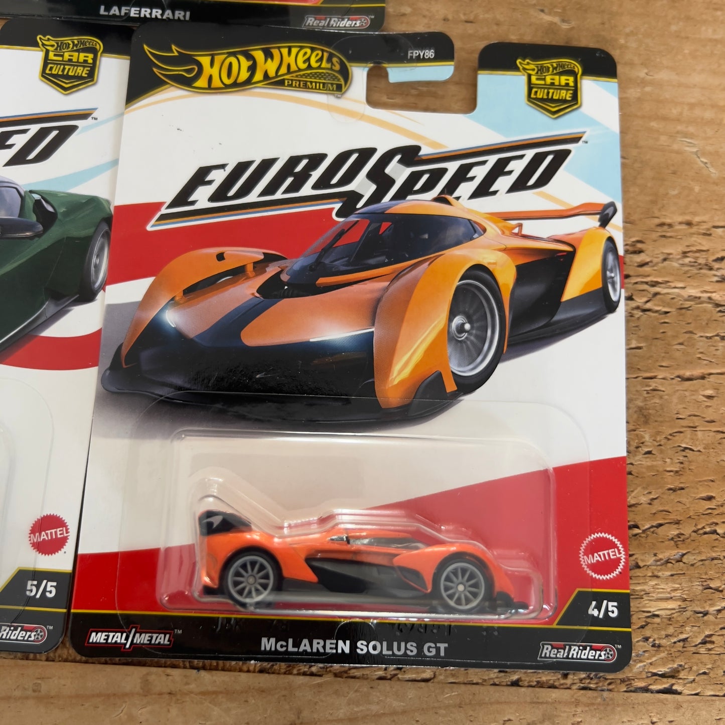 Hot Wheels Premiuk Eurospeed Full Set Of 5