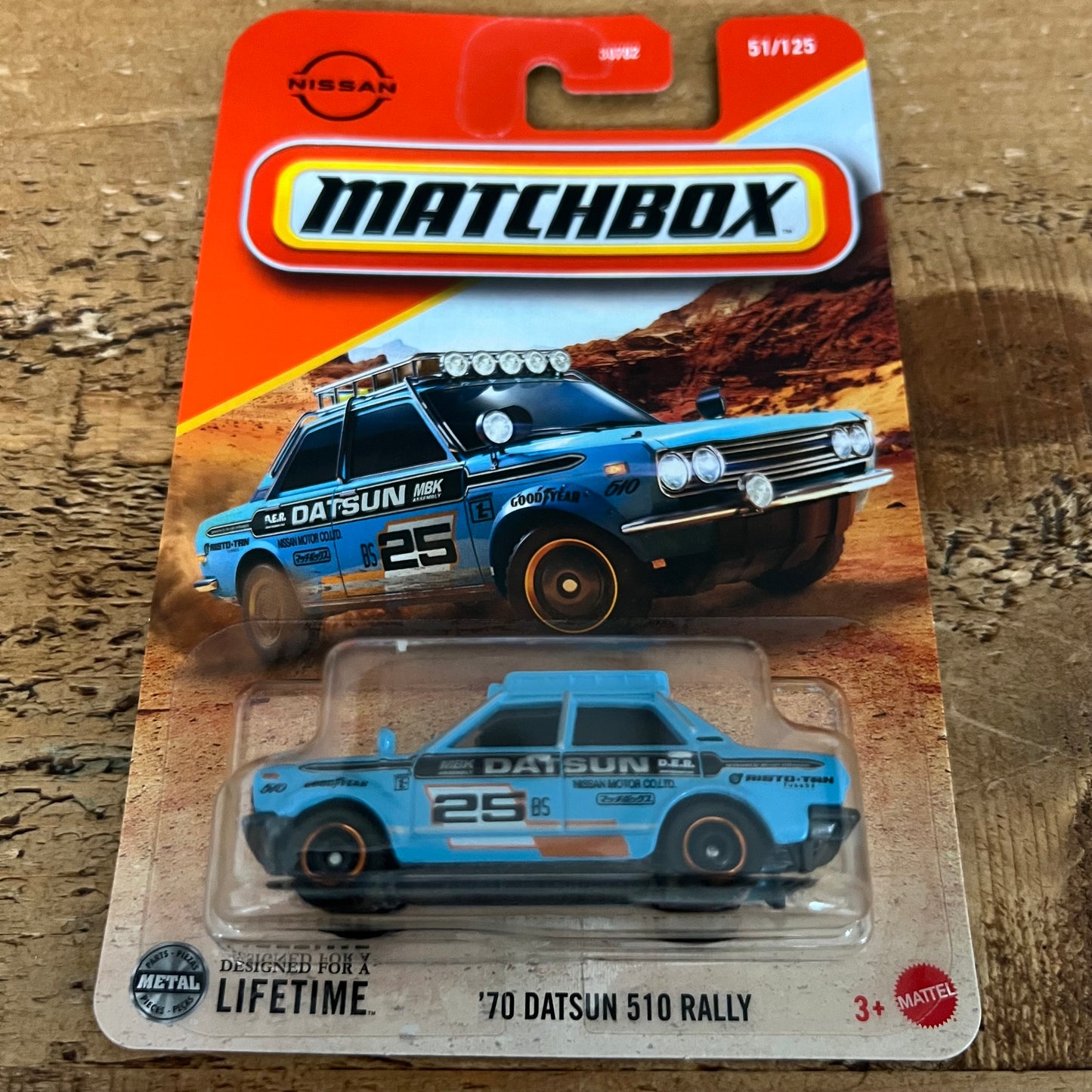 Matchbox 70 Datsun 510 Rally