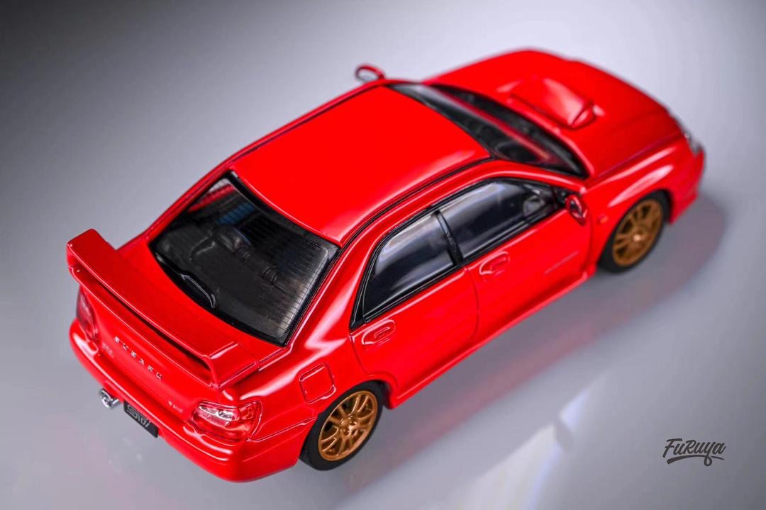 Furuya Subaru Impreza WRX STI Red Blobeye
