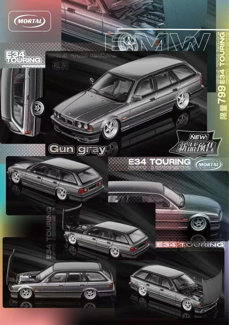 Mortal BMW E34 Touring Grey