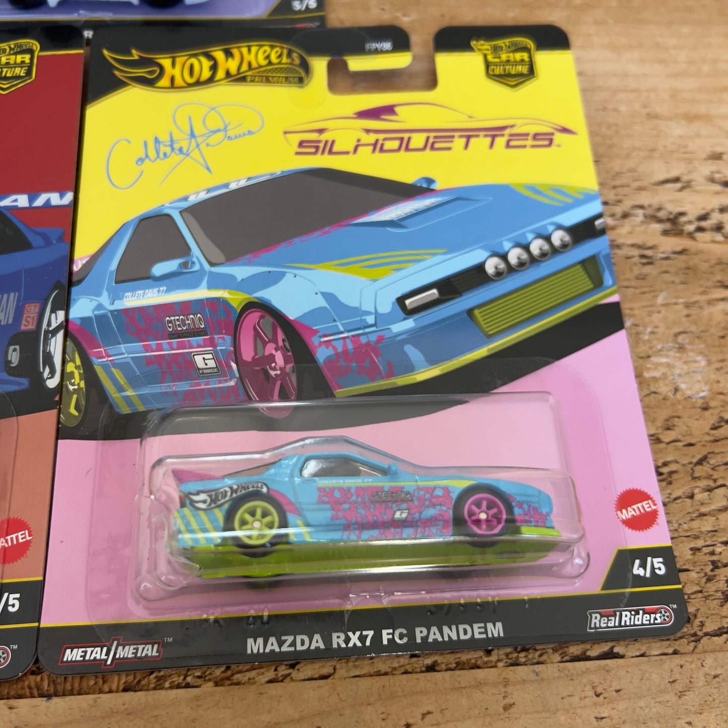 Hot Wheels Premium Silhouettes Set Of 5