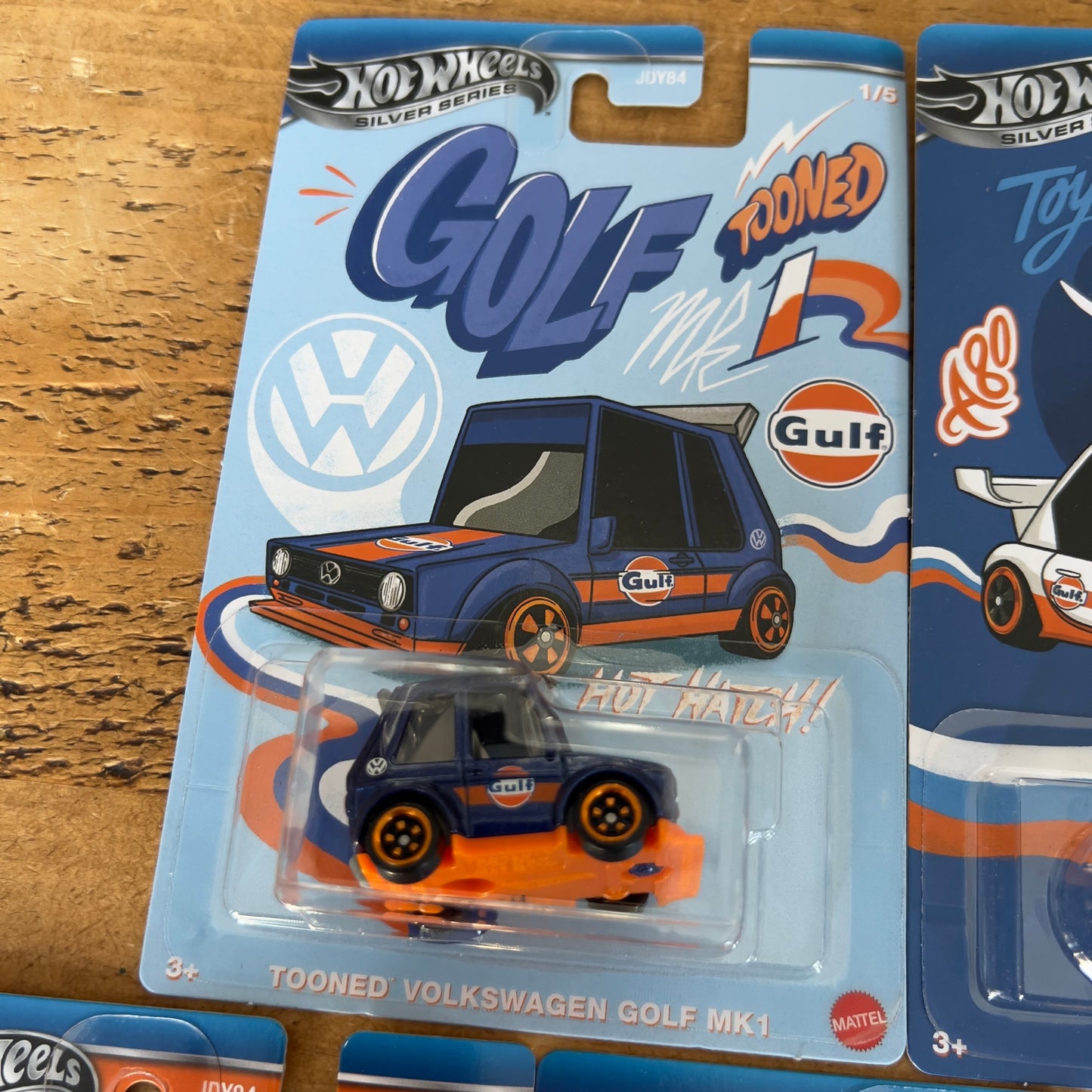 Hot Wheels Gulf Tooned Set Of 5