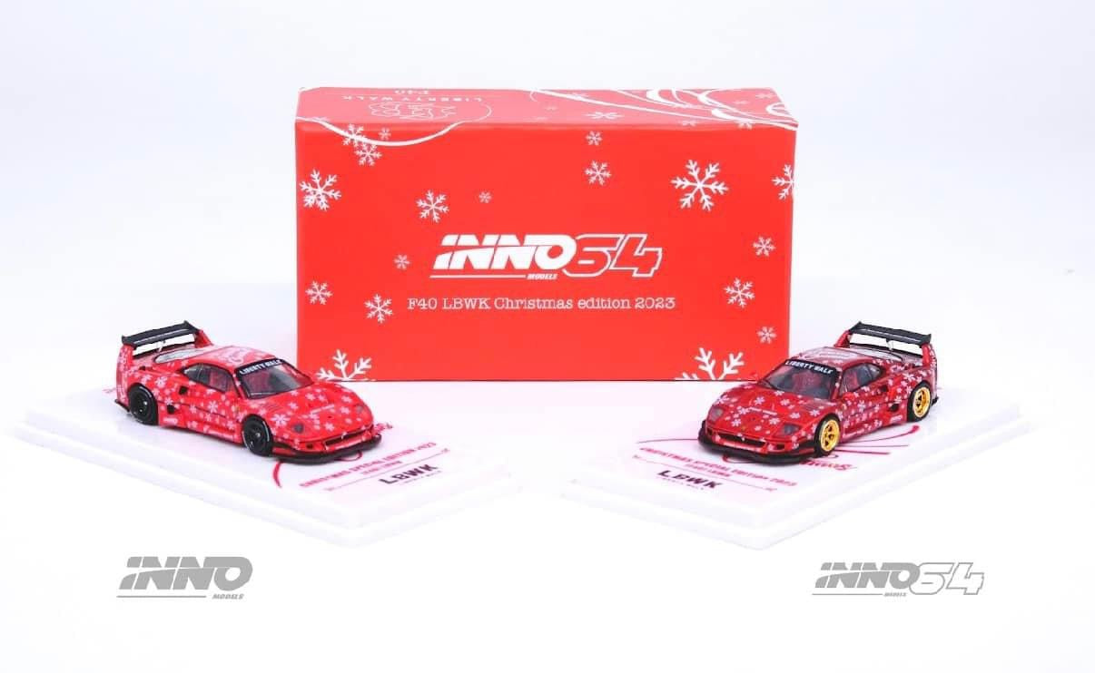 Inno64 Christmas Special Edition 2023 Ferrari F40 LBWK