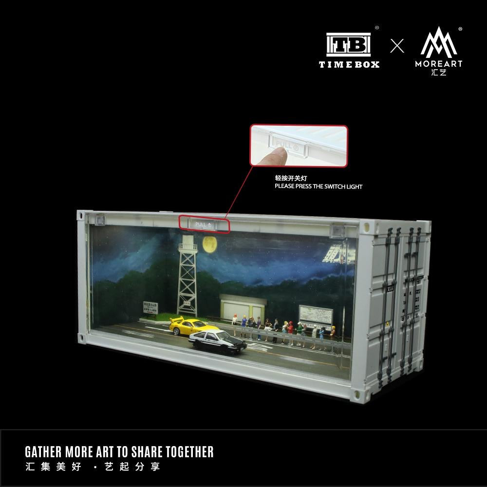 MoreArt x Time Box Diorama Initial D Container