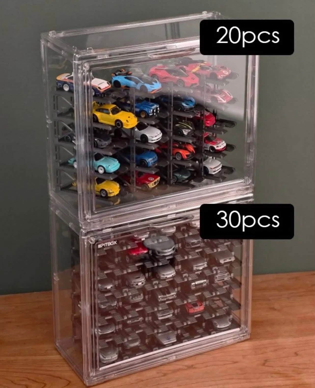 Pitbox 20/30 Model Car Display Case