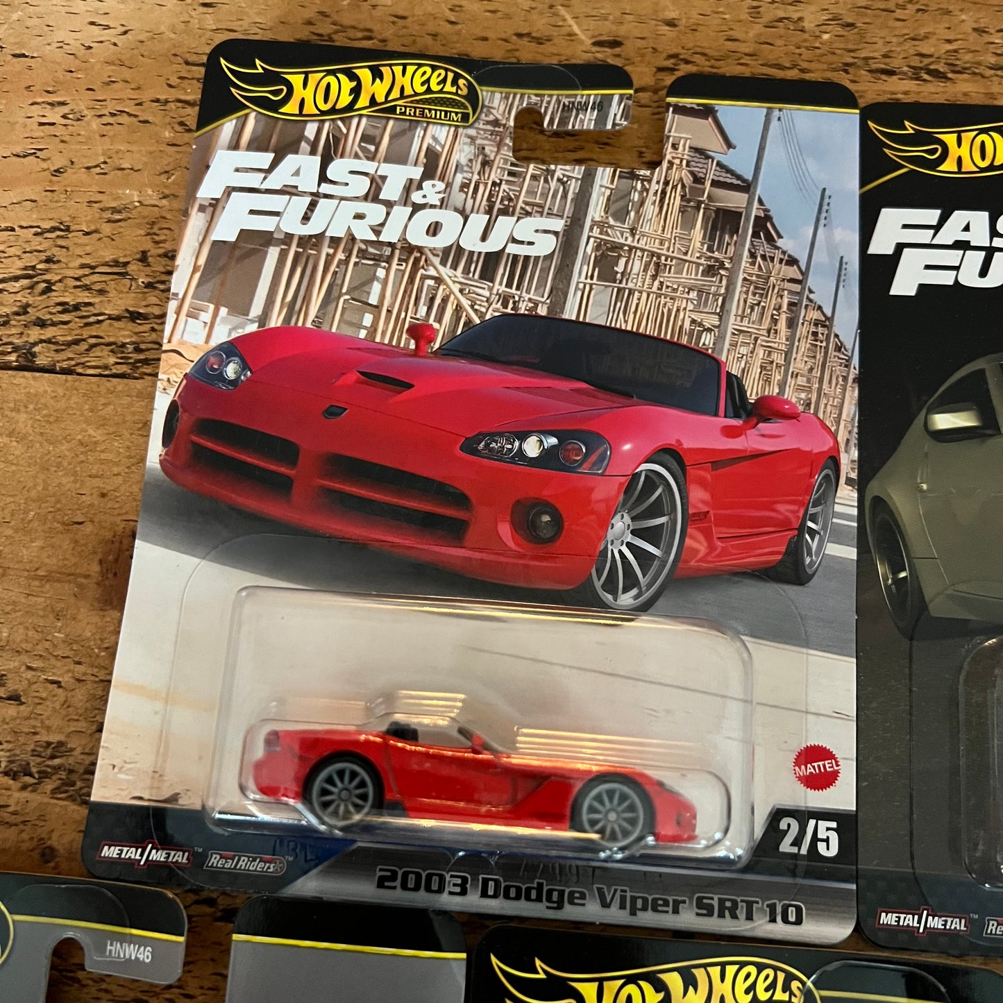 Hot Wheels Premium Fast & Furious Set Of 5