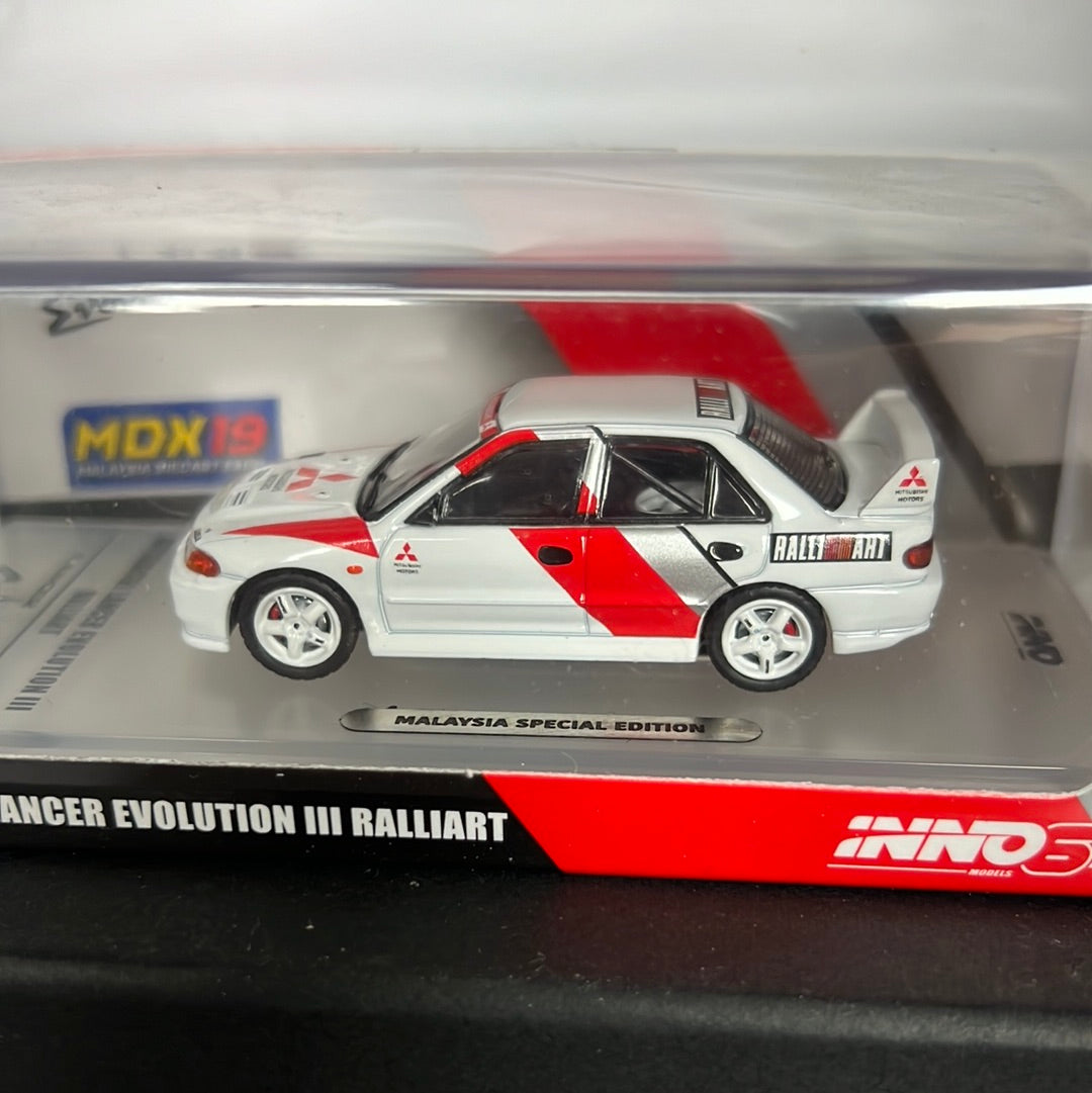 Inno64 Mitsubishi Lancer Evolution III MDX 19 Malaysia Diecast Expo Special Edition