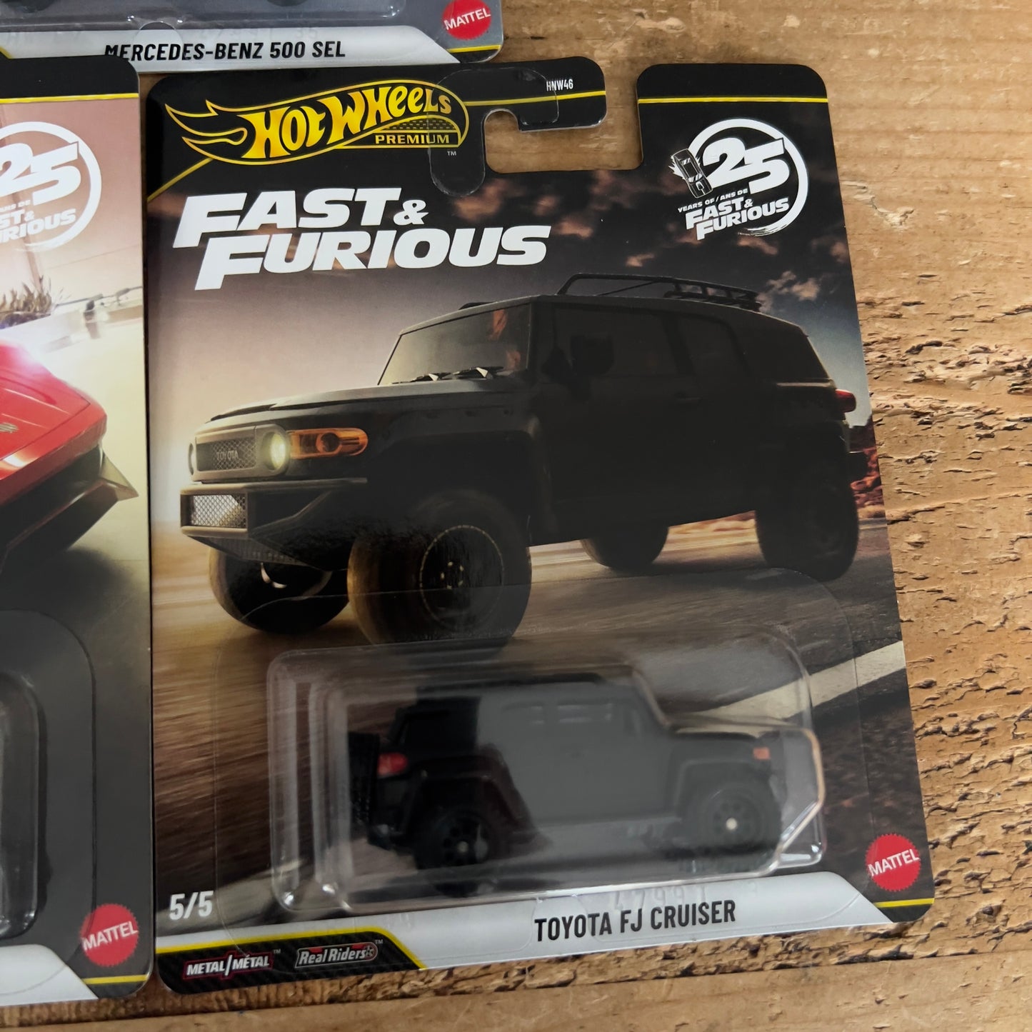 Hot Wheels Premium Fast & Furious Full Set Of 5