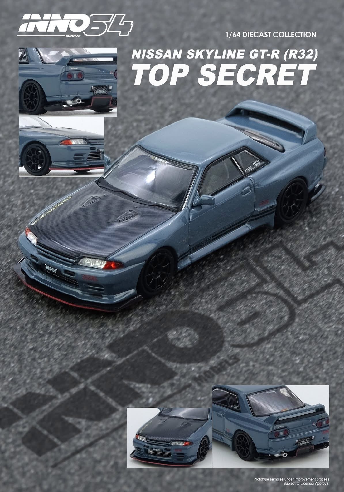 Inno64 Top Secret Nissan Skyline R32 GTR