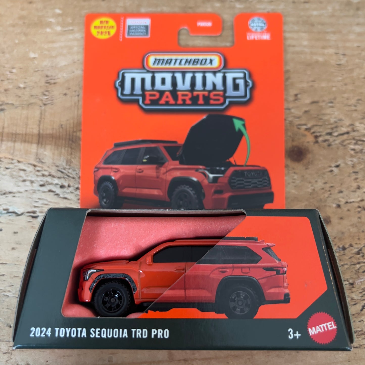 Matchbox Moving Parts 2024 Toyota Sequoia TRD Pro