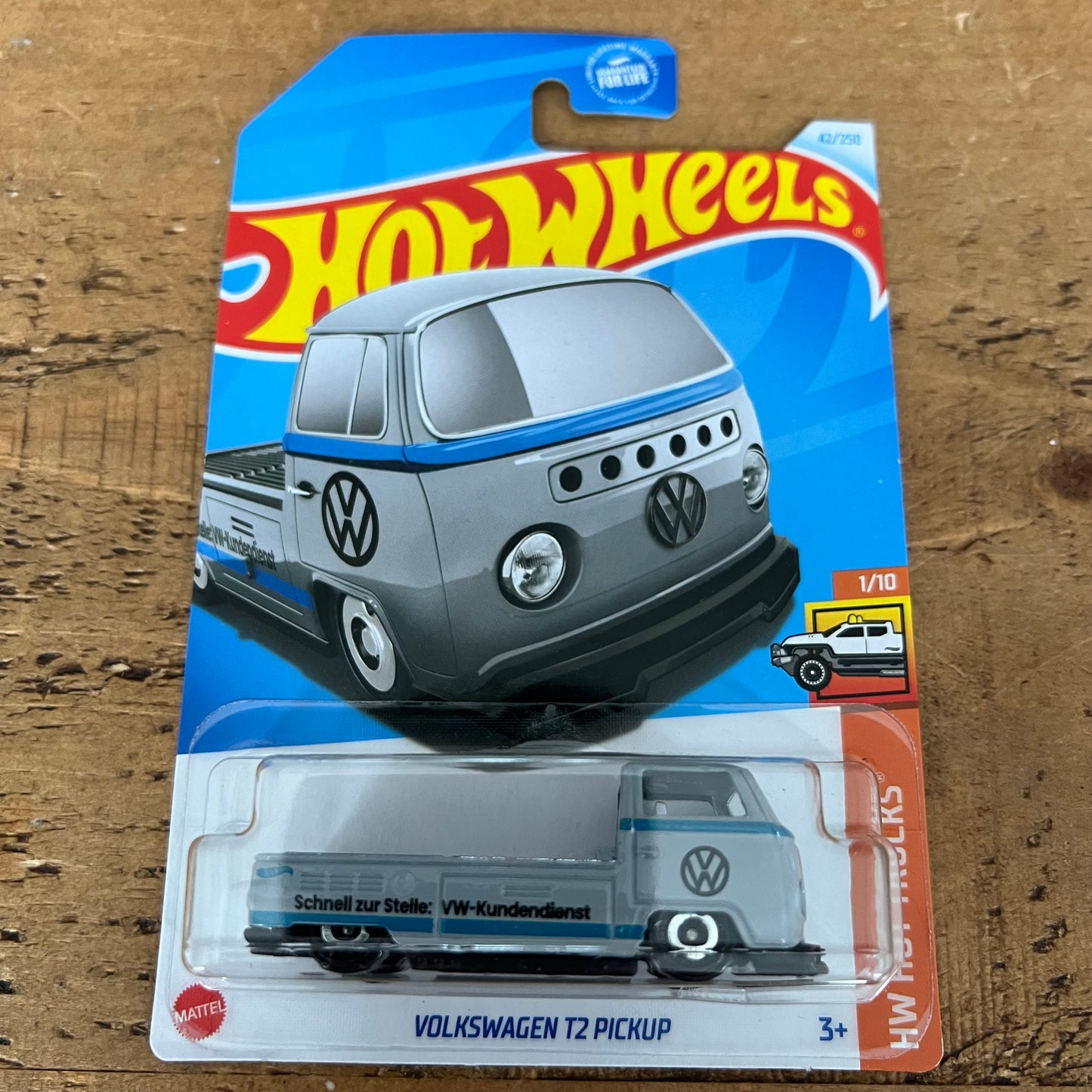 Hot Wheels Mainline US Card Volkswagen T2 Pickup